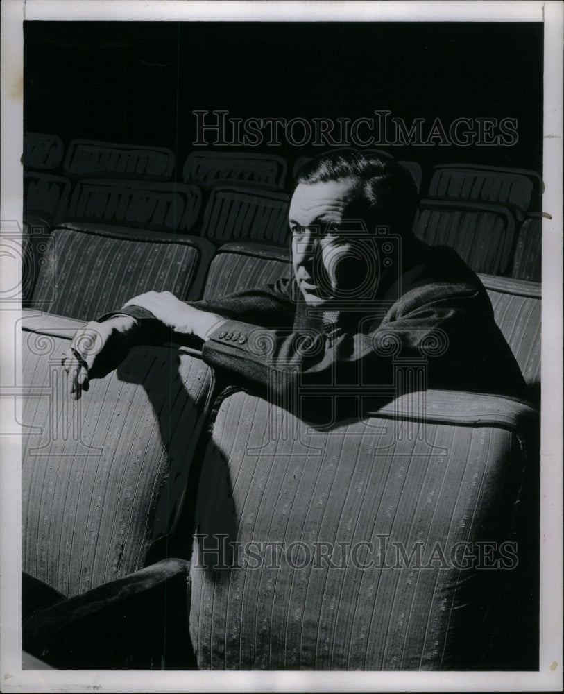 1956 Press Photo Theater Director Guthrie McClintic - RRU47579 - Historic Images