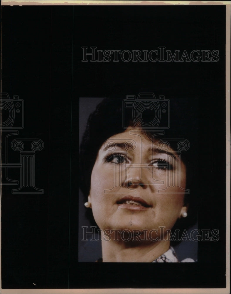 1986 Press Photo Anne Gorsuch Burford Politician - RRU47743 - Historic Images