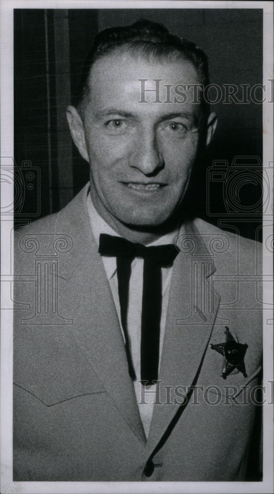 1959 Press Photo Pat Burmeister,Weld Sheriff - Historic Images