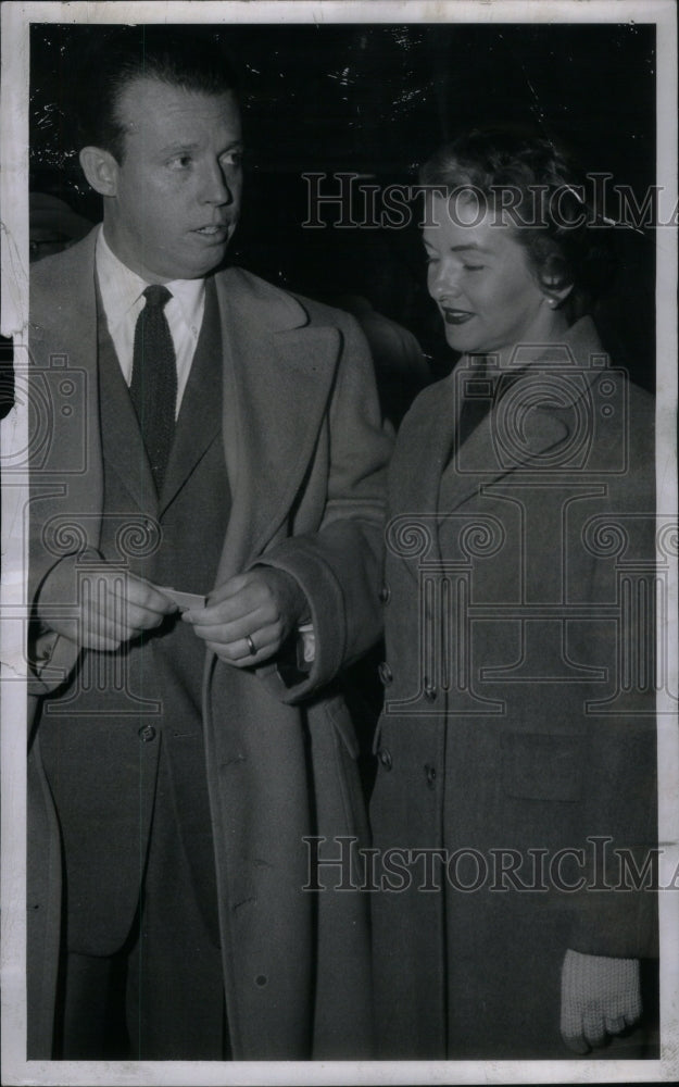 1955 Mr and Mrs Harry Buchenau,Denver Socty - Historic Images