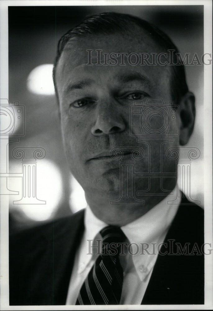 1987, Melvin Cruger President Teledyne - RRU48357 - Historic Images