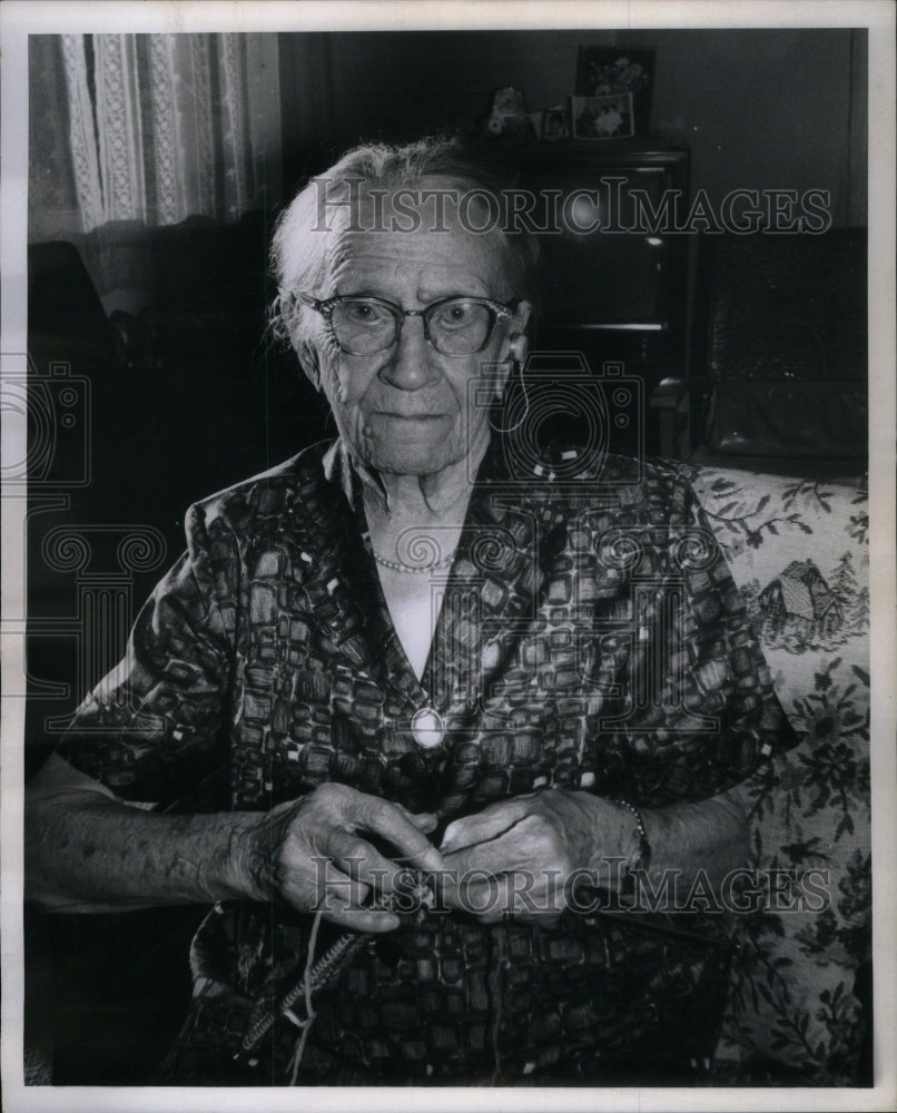 1968 Press Photo Mary Colwell 100 Years Birthday - Historic Images