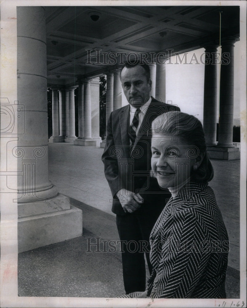 1970 Joe Hiet and Mrs. Comb save Cheesman - Historic Images