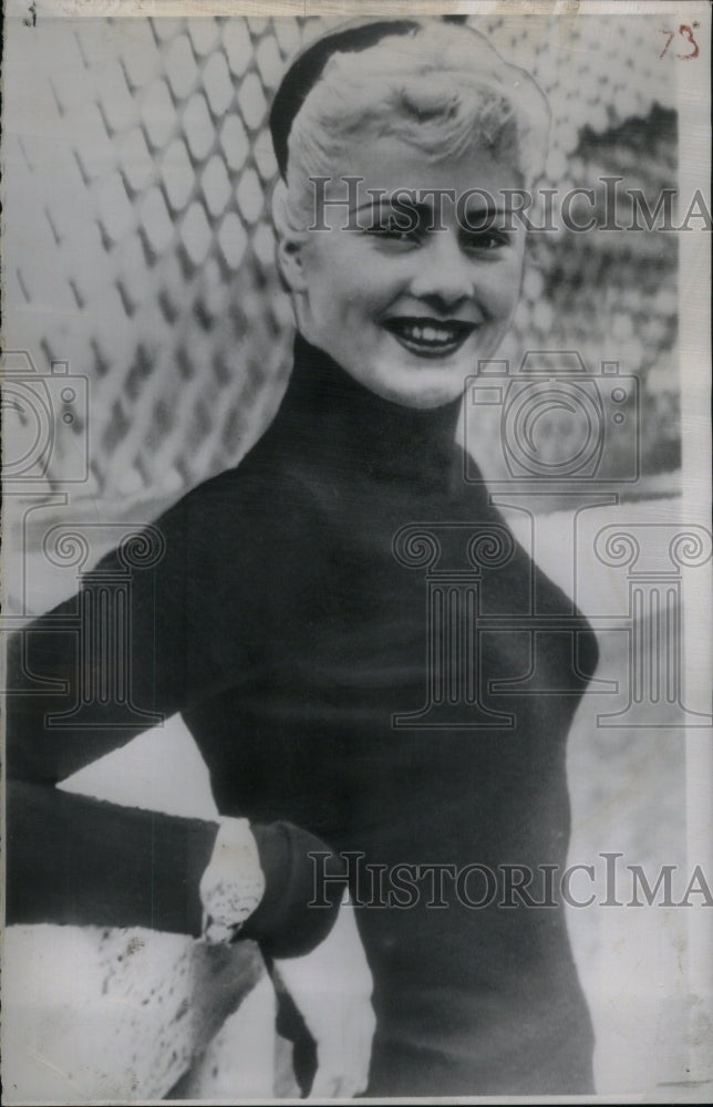 1953 Press Photo Dancer Margarethe Rung Jorgenson - RRU48697 - Historic Images