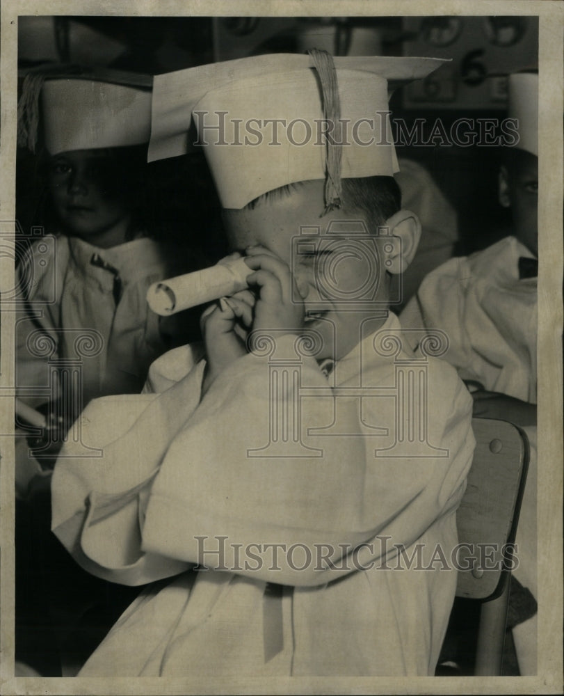 1954 Kindergarten Graduation Walsh School - Historic Images