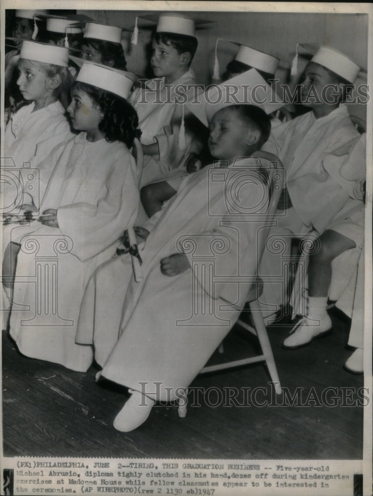 1947, Michael Abrusio Graduation - RRU50289 - Historic Images