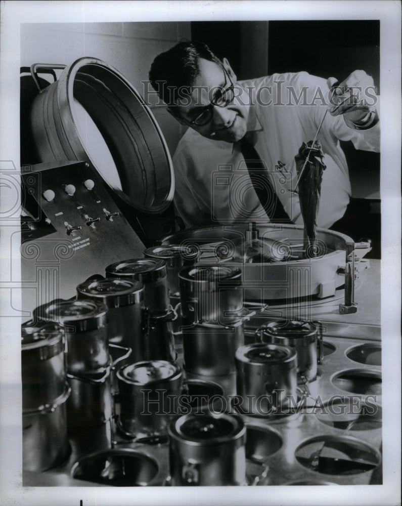 1969, Goodyear Tire Fiber Chemist Akron Ohio - RRU50291 - Historic Images