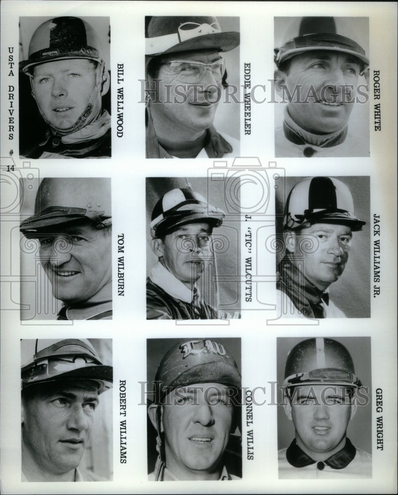 Press Photo Composite Horse Harness Drivers - RRU50405 - Historic Images