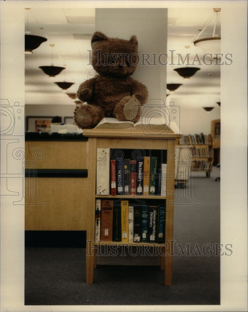 1991 Press Photo Harold Washington Library - RRU50623 - Historic Images