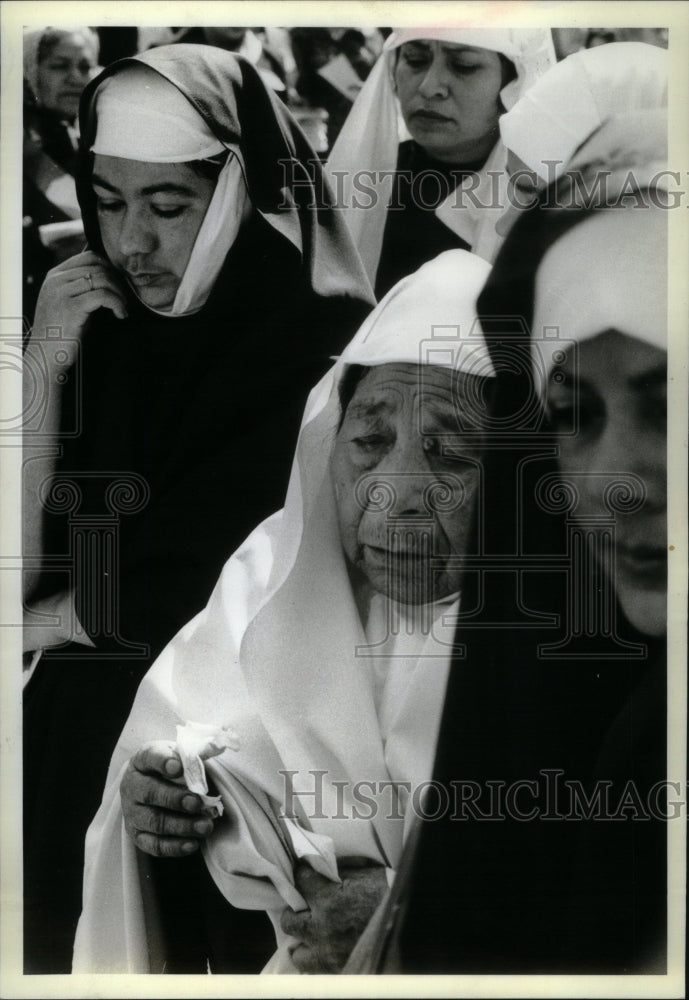 1981, The Way of the Cross march. - RRU50753 - Historic Images