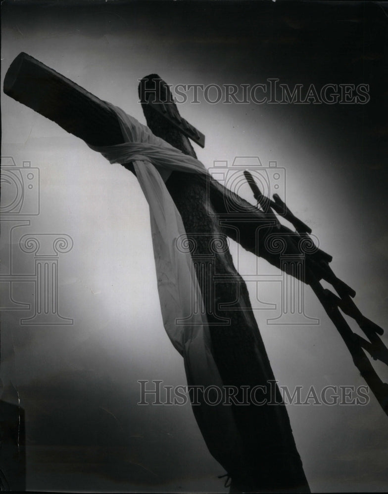 1961, Good Friday Jesus Christ Calvary Hill - RRU50763 - Historic Images