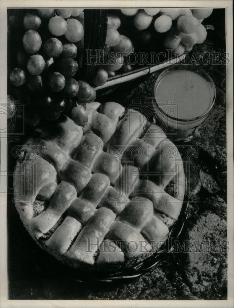 1980 Press Photo Torta Rustica Sandwich Food Cheese - Historic Images