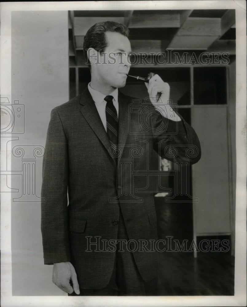 1957 Press Photo Top Ivy Slim Cut Business Virtue Easy - Historic Images