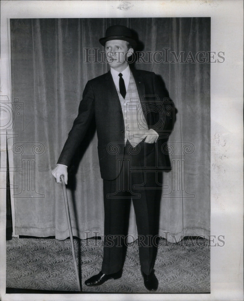 1959 Press Photo Clothes styles Jim Dandy Gay Nineties - RRU51313 - Historic Images