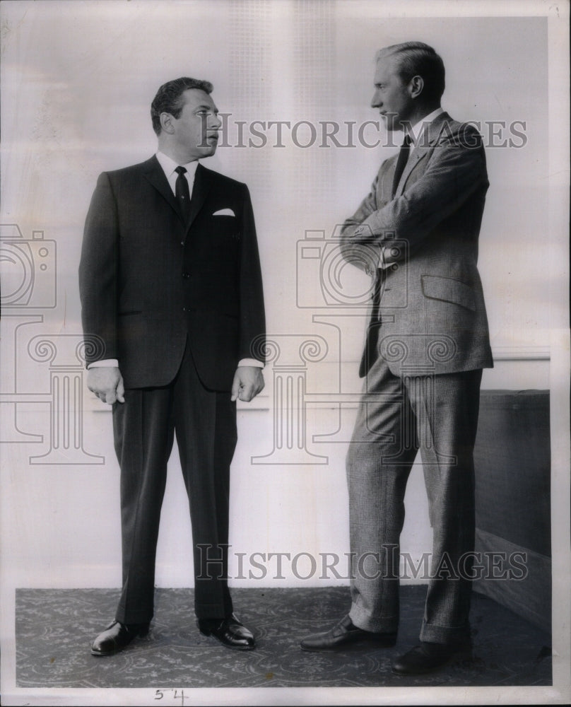 1960 Robert Carroll Men Fashion Fiorello - Historic Images