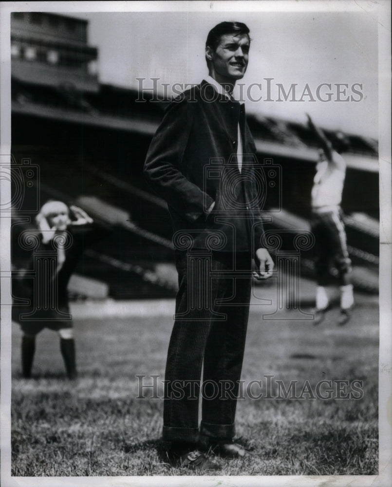 1966 Press Photo Stadium Campus Slack Corduroy Design - RRU51371 - Historic Images