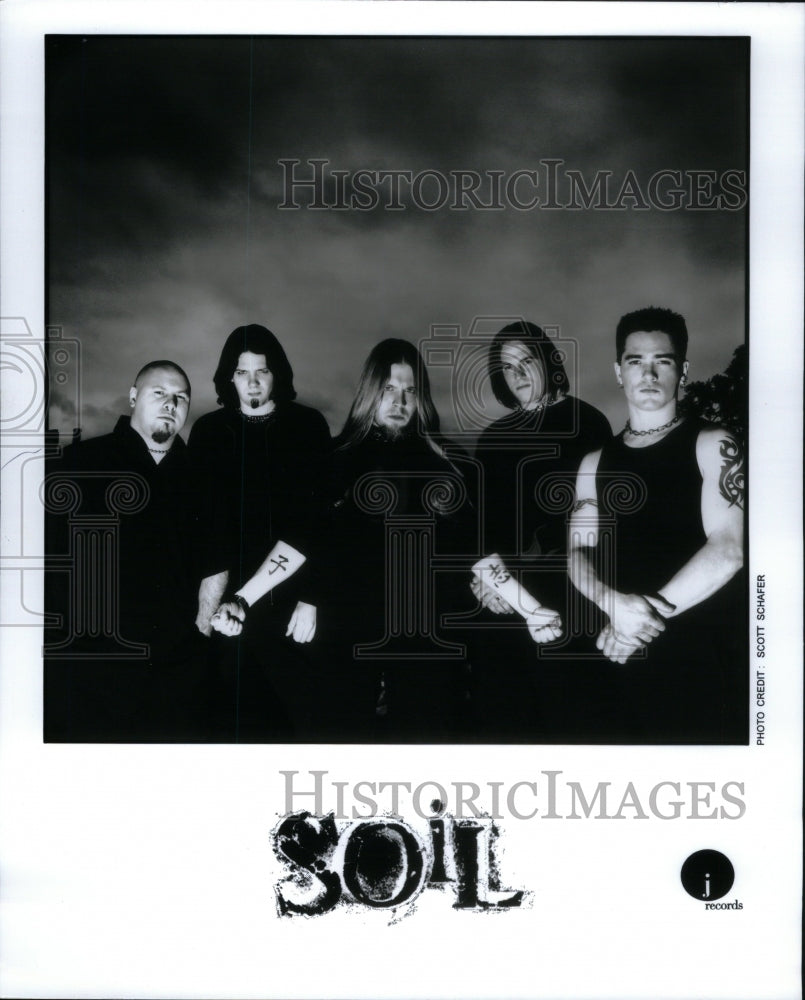 Press Photo Soil American rock band musicians Chicago - RRU51527 - Historic Images