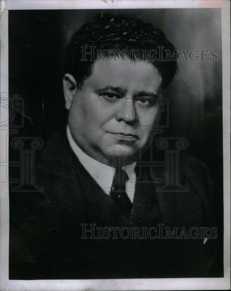 1949, George Sokolsky columnist New York Sun - RRU51543 - Historic Images