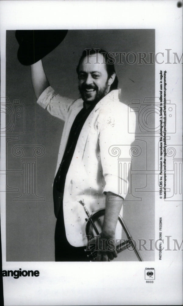 1988 PressPhoto Chuck Mangione Flugelhorn Player Compor - RRU51667 - Historic Images