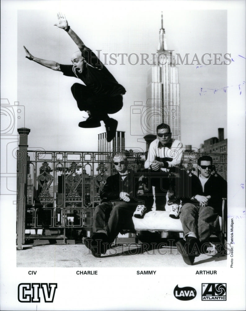 1995 Press Photo CIV Entertainers Charles Sammy Arthur - RRU52043 - Historic Images