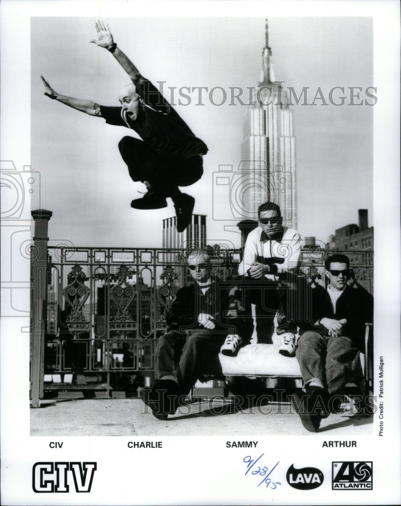 1995 Press Photo CIV Music Band - RRU52045 - Historic Images