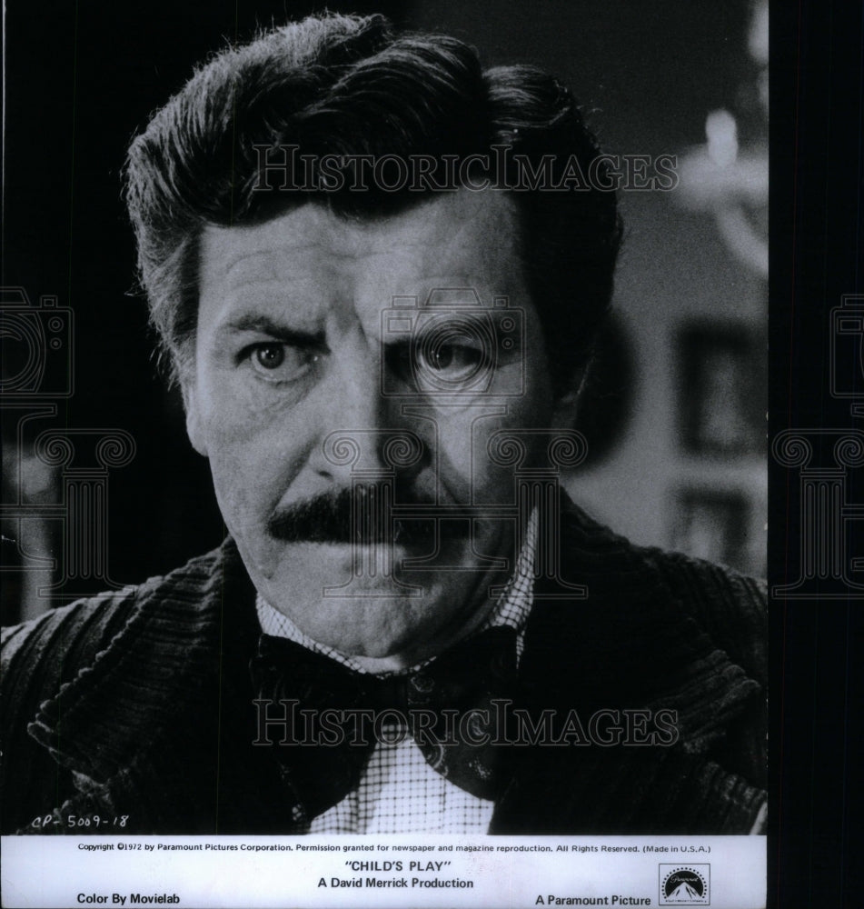 1973 Press Photo Child Play Robert Preston portrays Joe - Historic Images