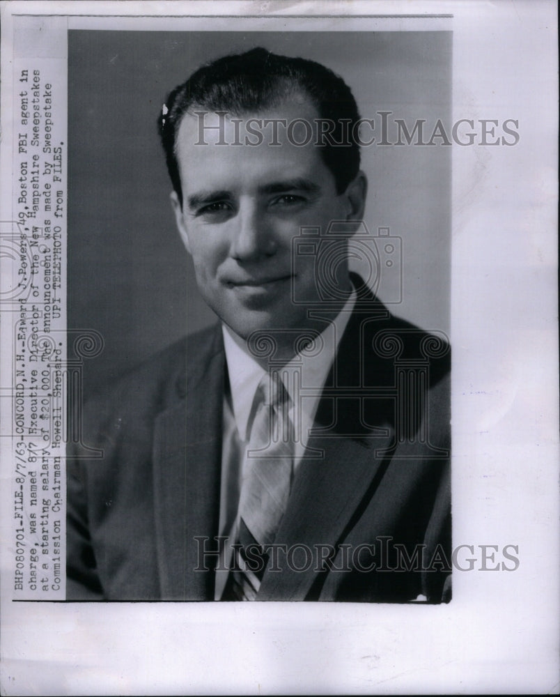 1963, Concord Edward Power FBI Agent Boston - RRU52259 - Historic Images