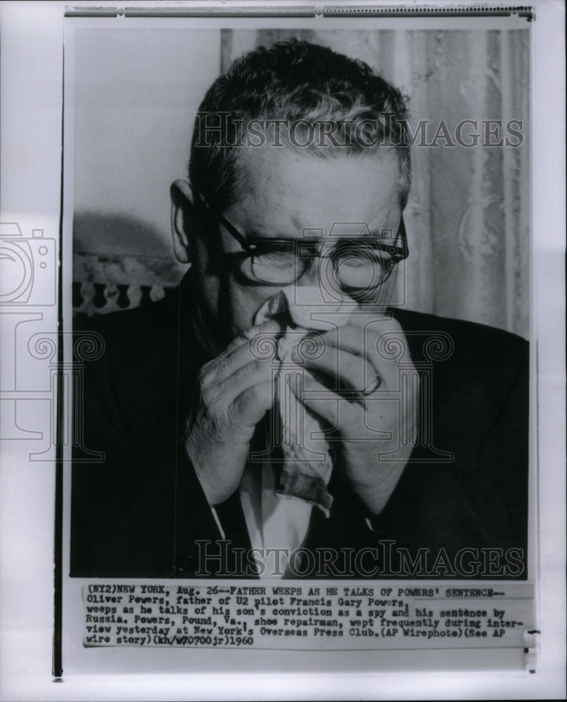 1960, Oliver Powers Father of Gary Powers - RRU52343 - Historic Images