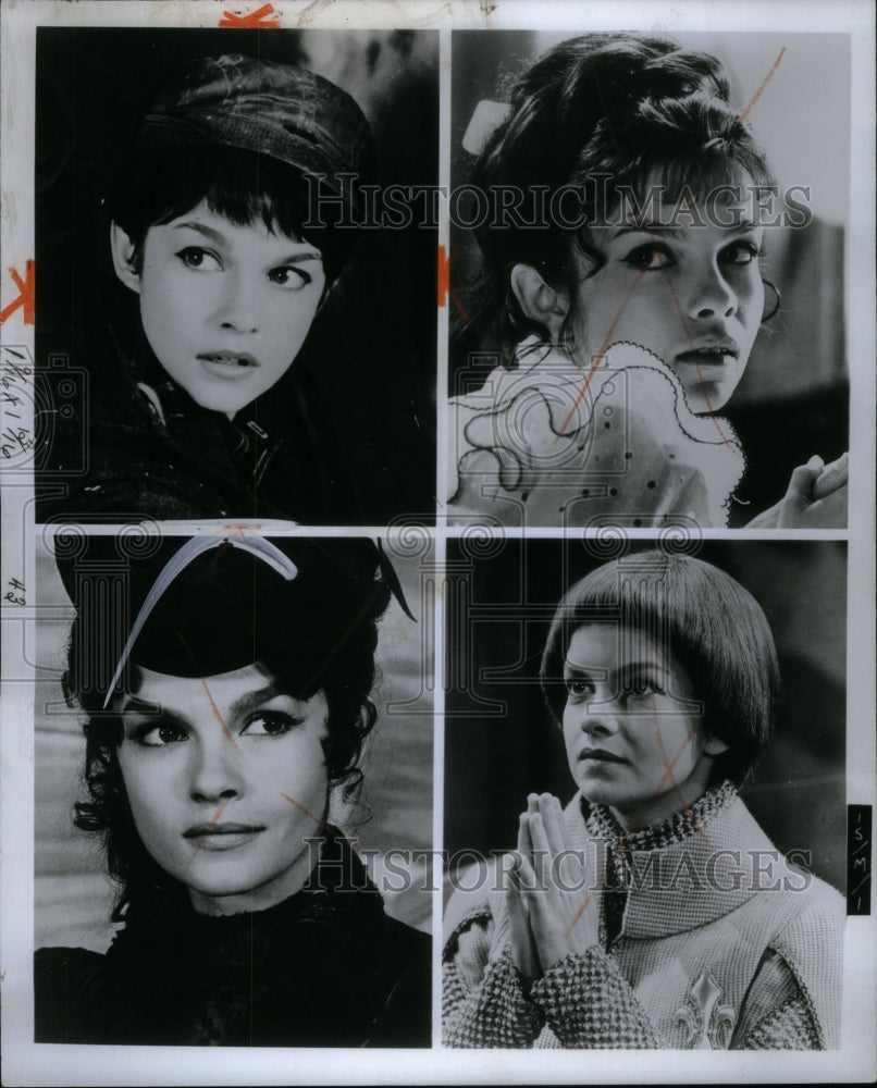 1968 Press Photo GeneviÃƒÆ’Ã‚Â¨ve Bujold Canadian actress Anne - RRU52485 - Historic Images