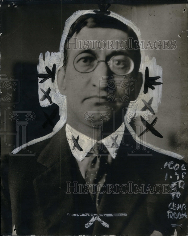 1923 Press Photo Picture Shows Ewanuel T Berger Black - Historic Images