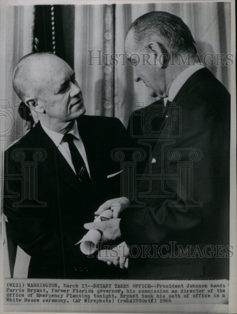 1966, Florida Governor Farris Bryant - RRU52651 - Historic Images