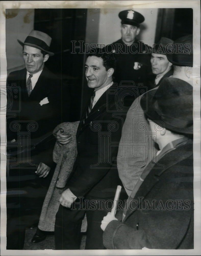 1939 Press Photo Felix Pat McCartney UAW Officer Martin - Historic Images