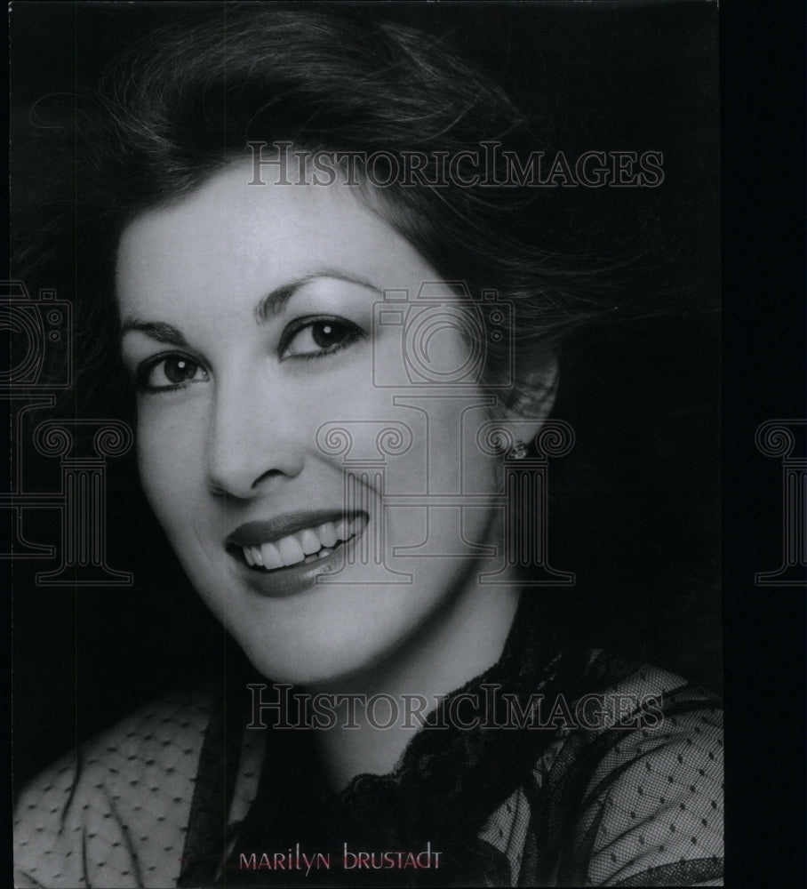 1983, Marilyn Brustadt Opera player Voletta - RRU52935 - Historic Images