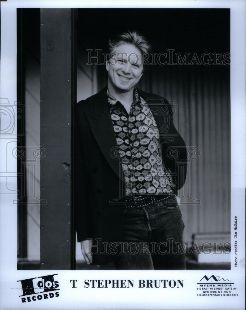 1994 Press Photo Stephen Bruton Kristofferson Musician - RRU52937 - Historic Images