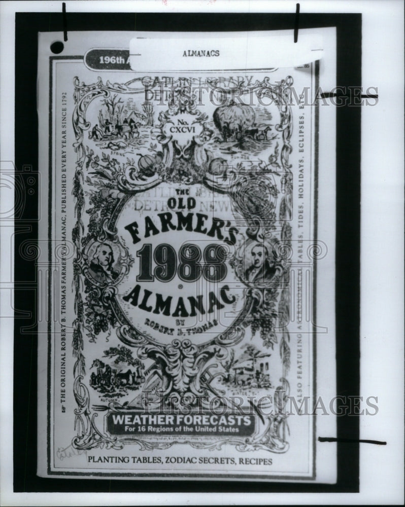 1987, Weather Forecasts Plating Table Zodiac - RRU53191 - Historic Images