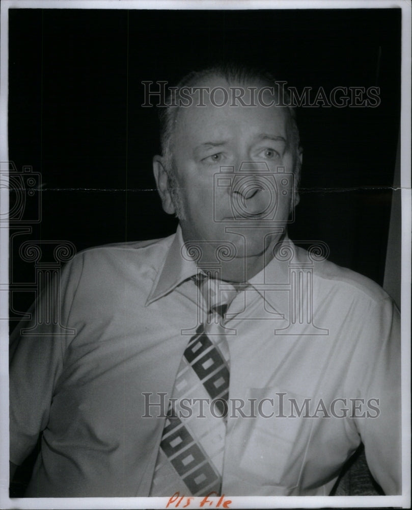 1980 Press Photo Frank James UAW Official - RRU53489 - Historic Images