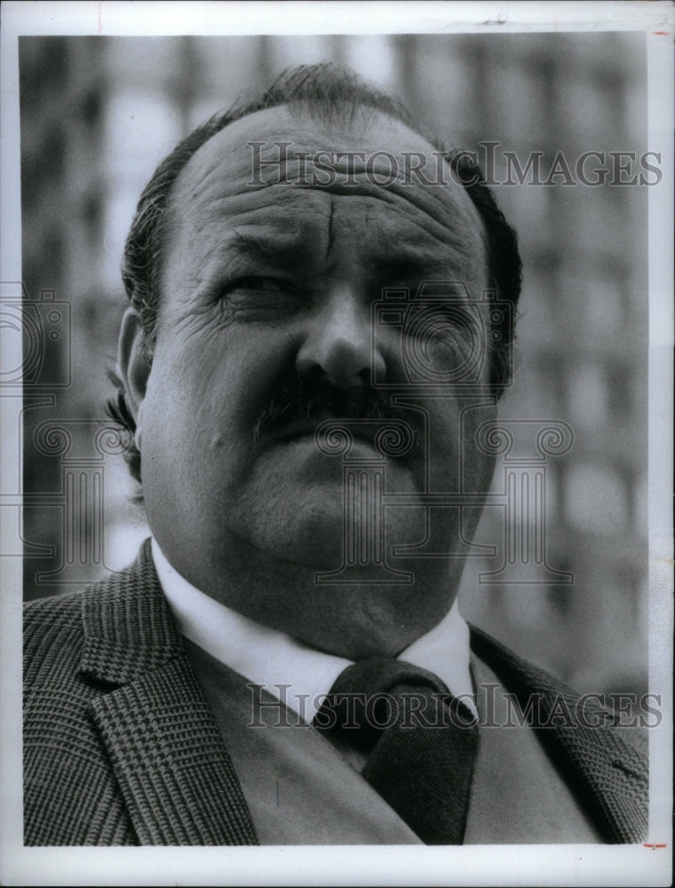 1971 William Conrad Private Eye New Channel - Historic Images