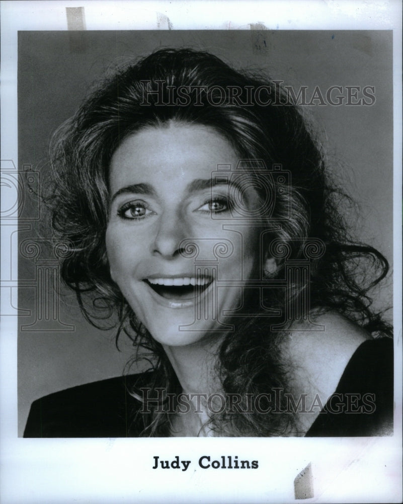 1992 Press Photo Judith Marjorie Judy Collins Singer - Historic Images