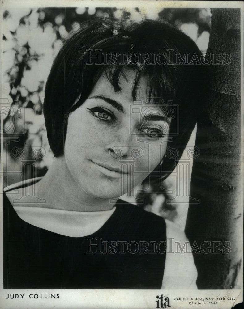 1966 Judy Collins American Folk Pop Singer - Historic Images