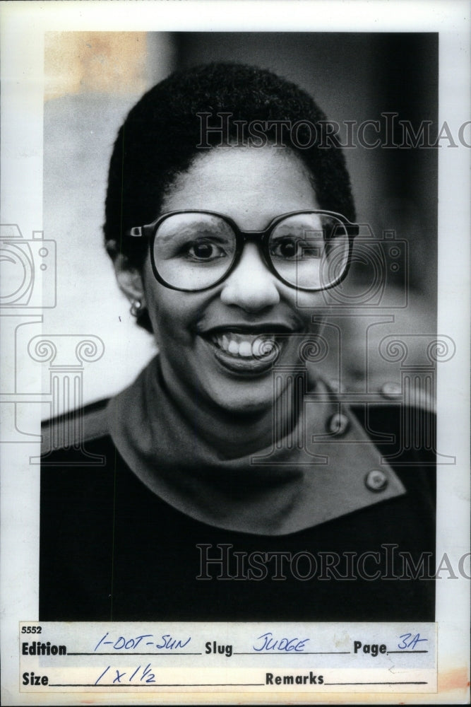 1984 New District Judge Ann Clare Williams - Historic Images