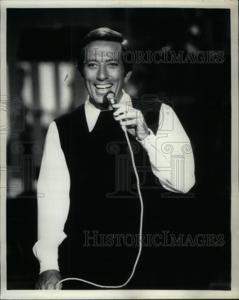 1972 Press Photo Andy Williams Singer - RRU54623 - Historic Images