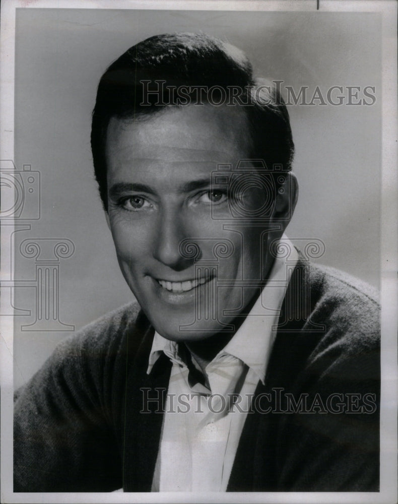 1969 Press Photo Andy Williams America Singer Albums - Historic Images