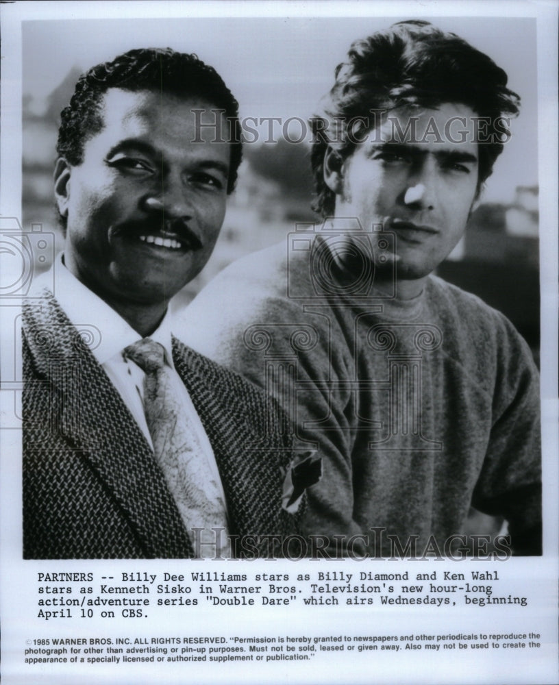 1985 Billy Dee Williams Ken Wahl Partners - Historic Images