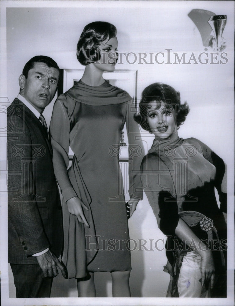 1964 Press Photo Cara Williams Actress Frank Cara Show - Historic Images