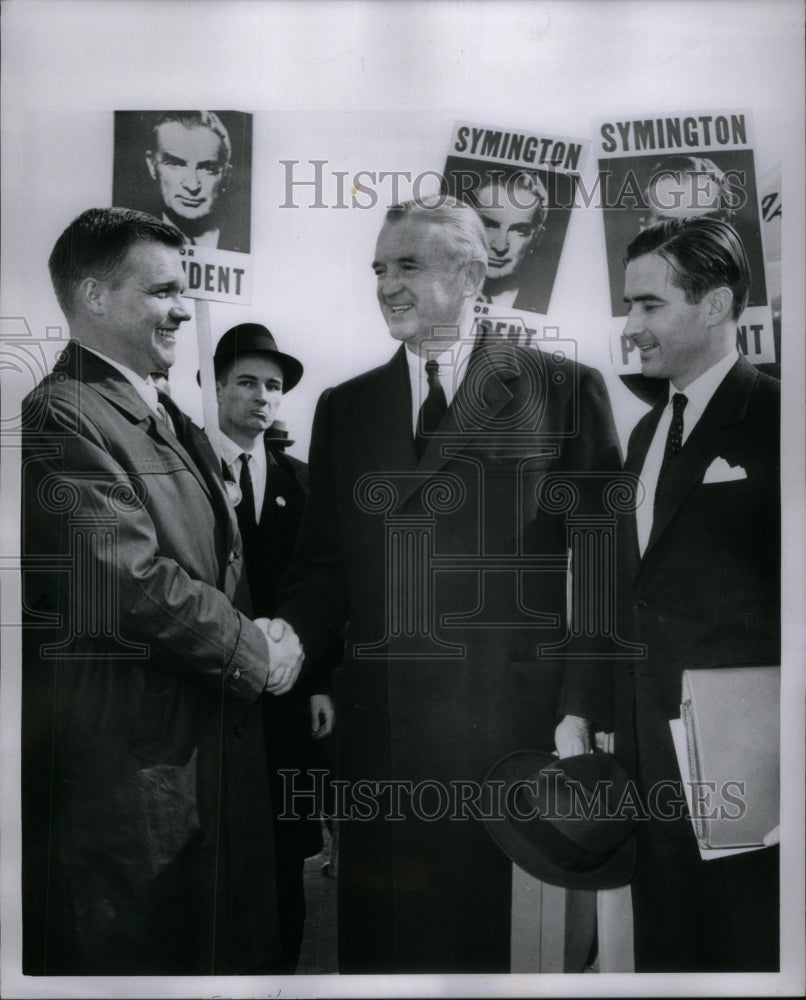 1960, Greeted John Swainsonohn Symington - RRU54741 - Historic Images