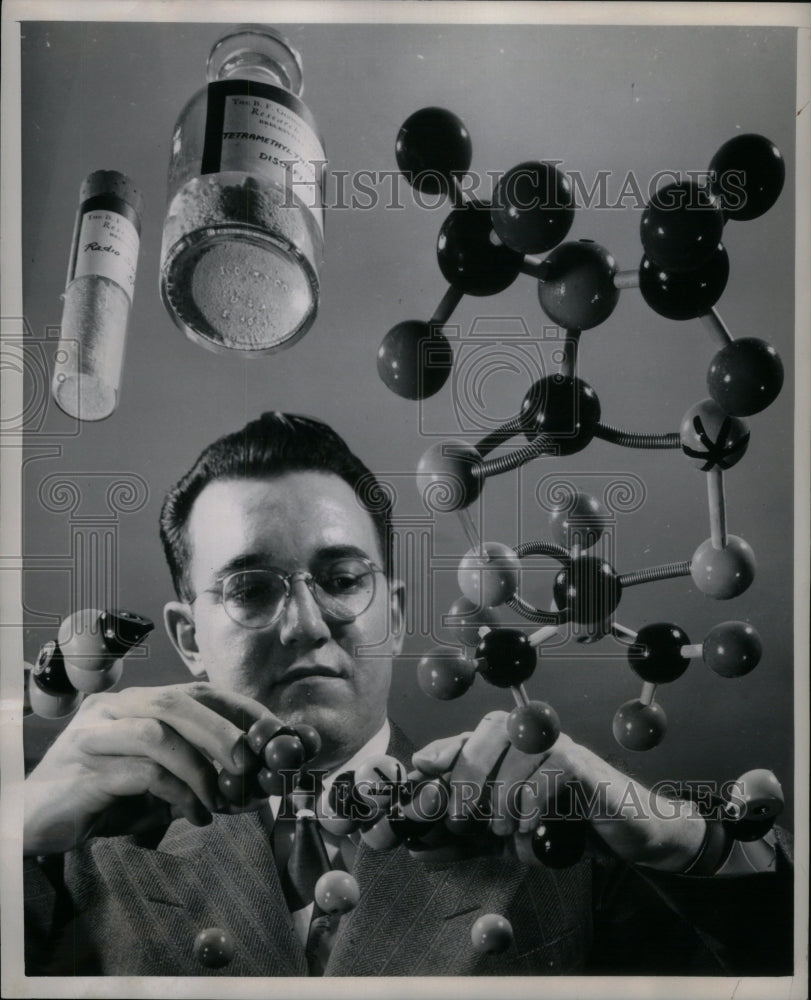 1949 Make Rubber Bounce Dr William Davidson - Historic Images