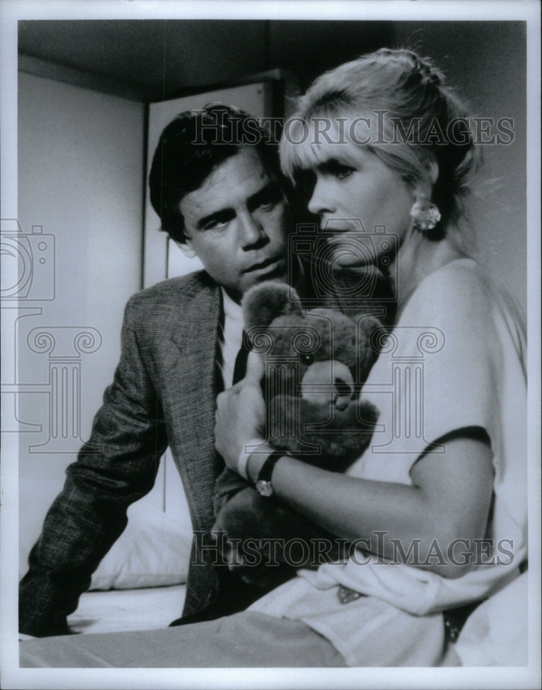 1986 Meredith Baxter Husband NBC TV Secret - Historic Images