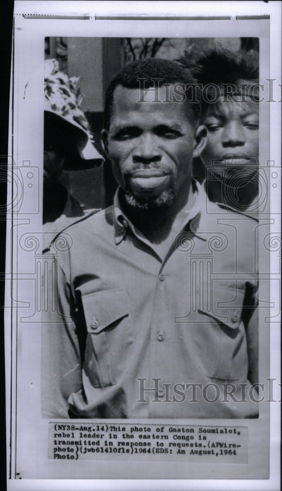 1964 Gaston Soumialot transmitted congo - Historic Images