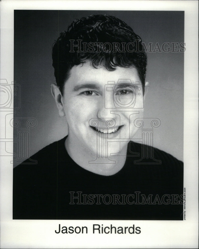 2005 Press Photo JAsoon Richards Stars in New Play - Historic Images