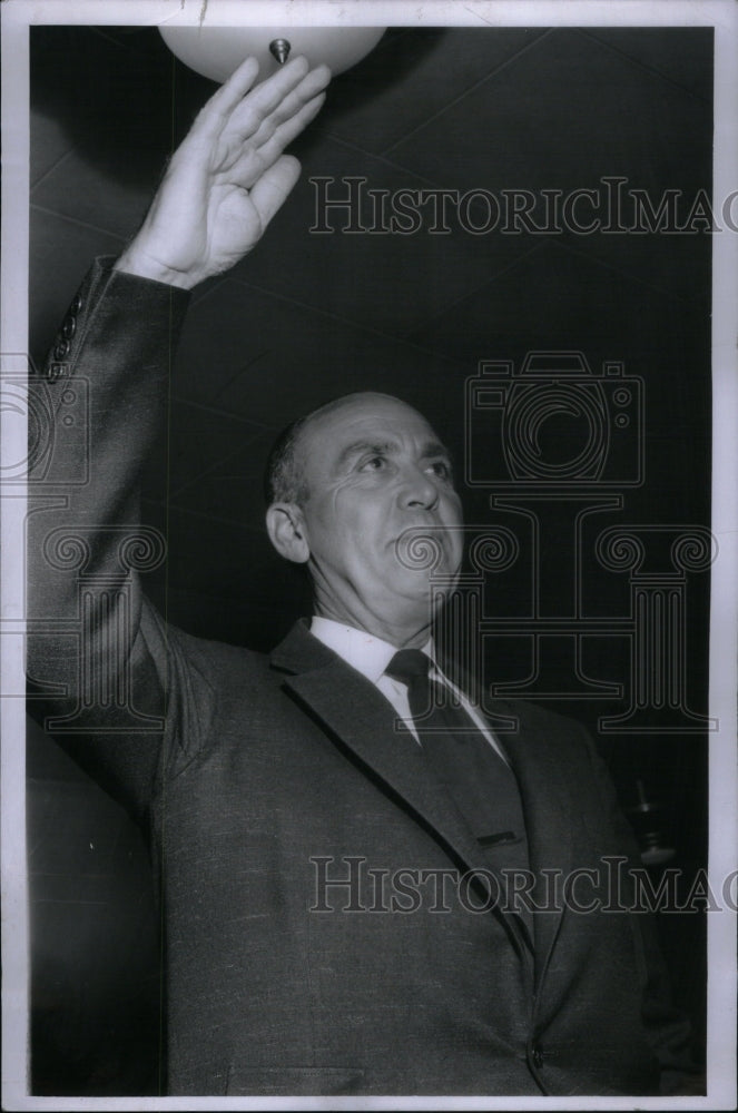 1956 Glenn Richards Detroit Commissioner - Historic Images